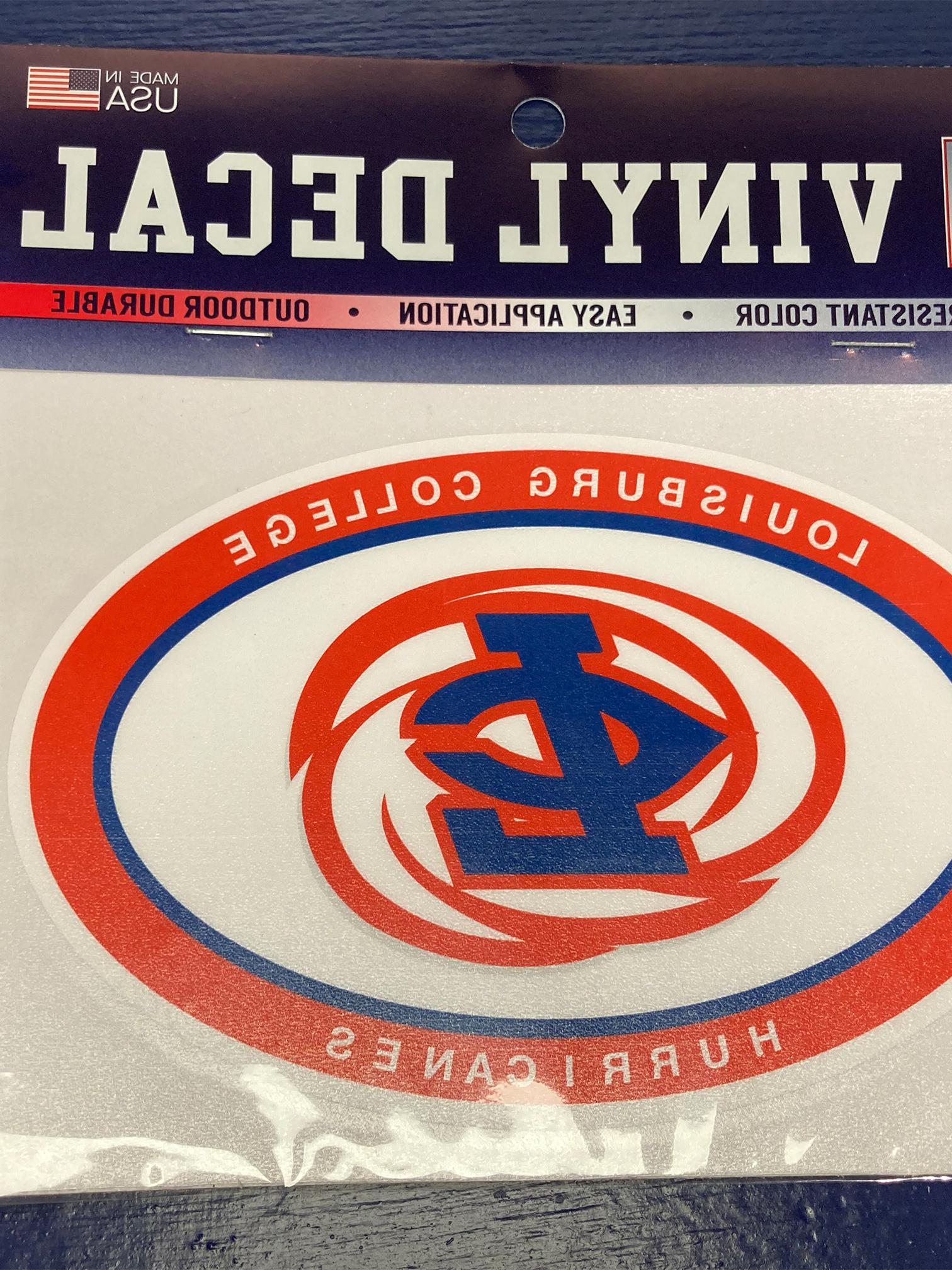 Louisburg College Oval Decal